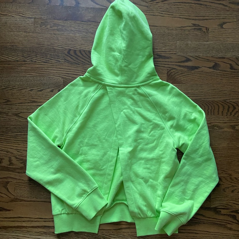 Never Worn Athleta Green Moonrise Hoodie